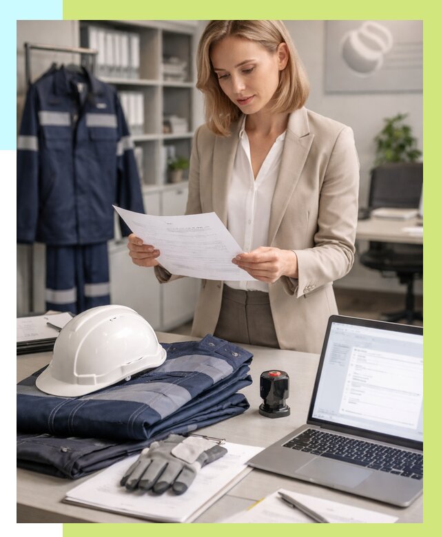 Сертификация спецодежды в Сосногорске от 7221 р. | Алешин-Сно