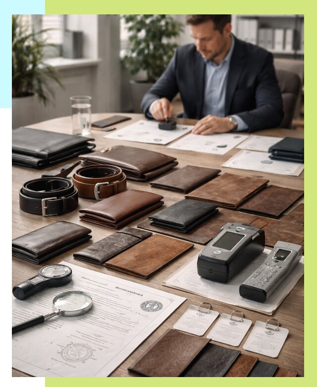 Сертификация кожаных изделий в Сосногорске от 12379 р. | Алешин-Сно