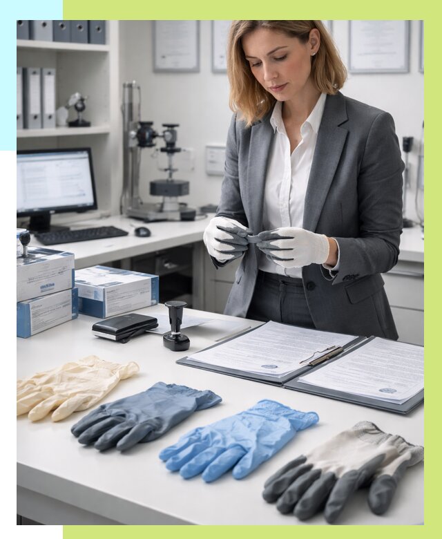 Сертификация перчаток в Сосногорске от 8769 р. | Алешин-Сно