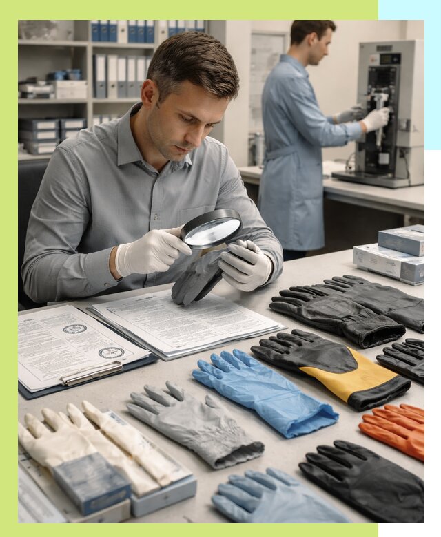 Сертификация перчаток и средств защиты продукции в Сосногорске