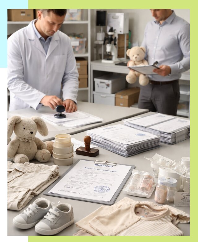 Сертификация детских товаров в Сосногорске от 15474 р. | Алешин-Сно