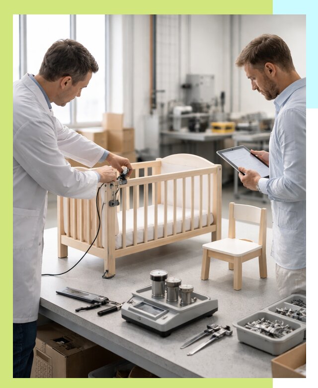 Сертификация детской мебели и проверка безопасности в Сосногорске