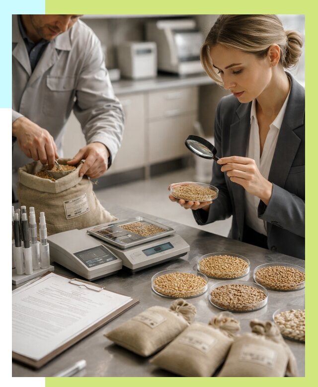 Сертификация зерна в Сосногорске по цене от 15474 р. | Алешин-Сно