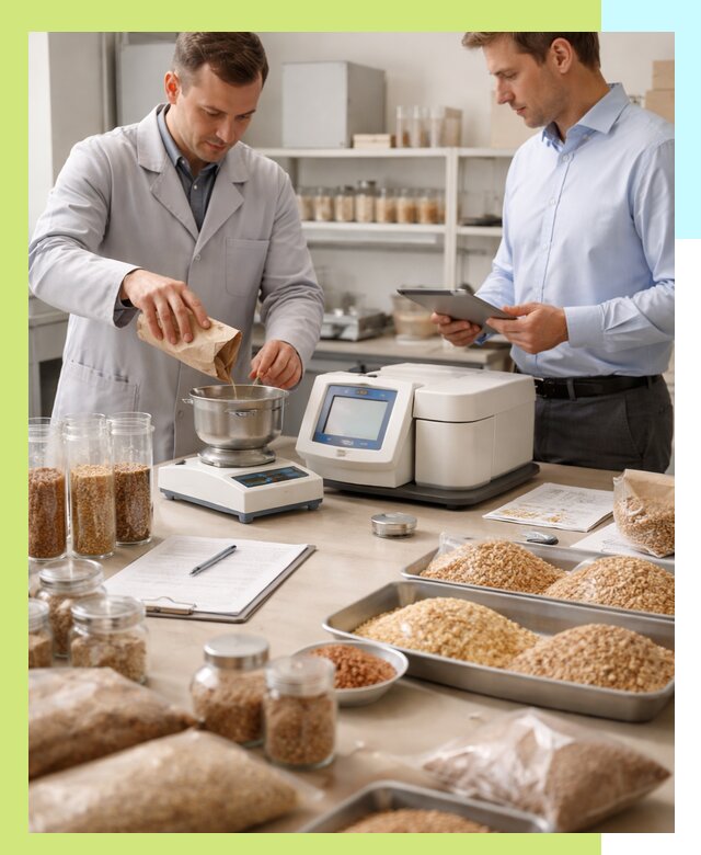 Сертификация зерна и зерновой продукции в Сосногорске для экспорта