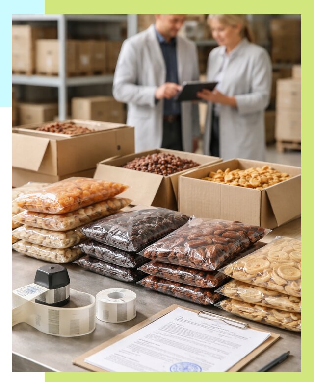 Сертификация сухофруктов в Сосногорске от 12379 р. | Алешин-Сно под ключ