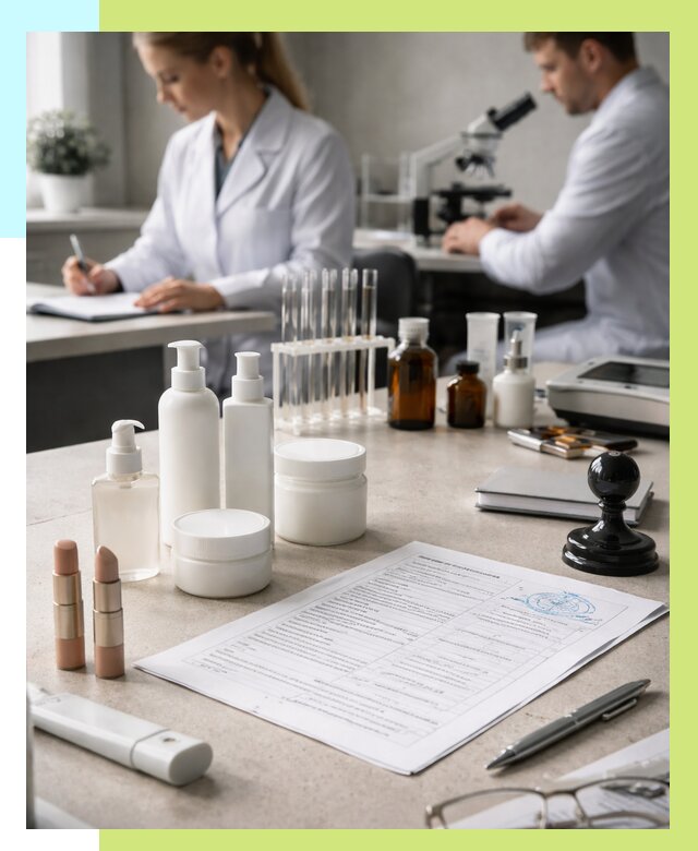 Сертификация косметики в Сосногорске от 20632 р. - Алешин-Сно