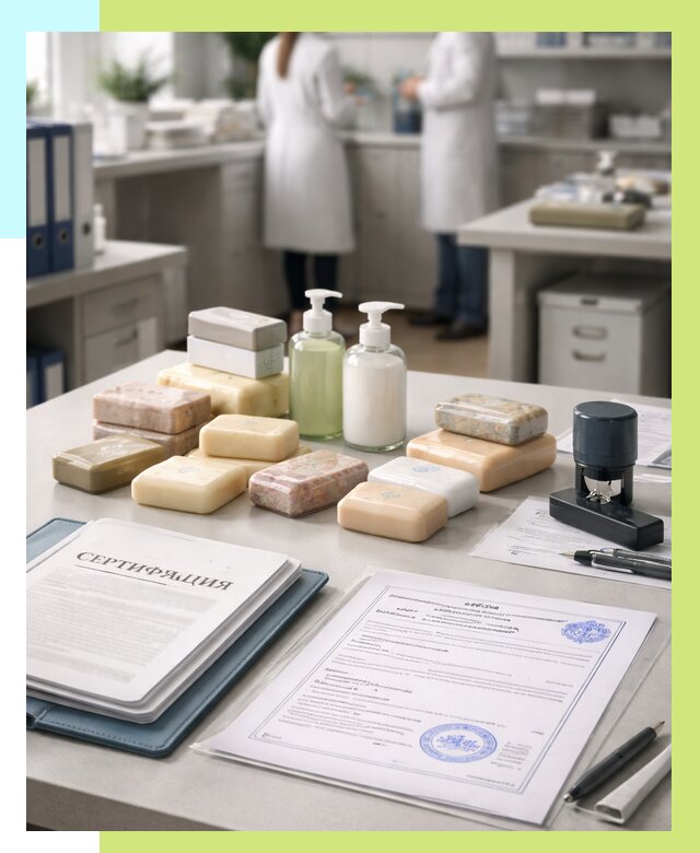 Сертификация мыла и сертификат на мыло в Сосногорске от 12379 | Алешин-Сно
