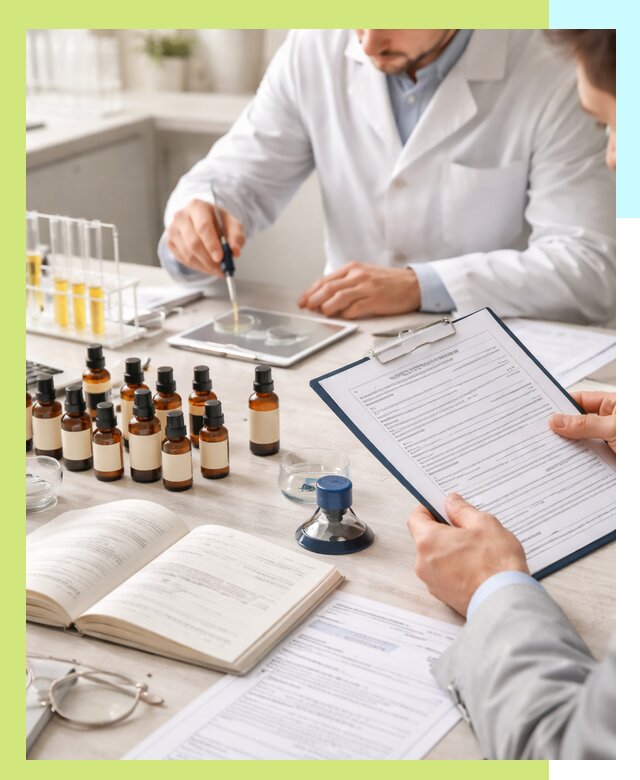 Сертификация эфирных масел и документация качества в Сосногорске