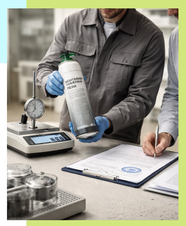 Сертификация монтажной пены в Сосногорске от 15474 р. | Алешин-Сно