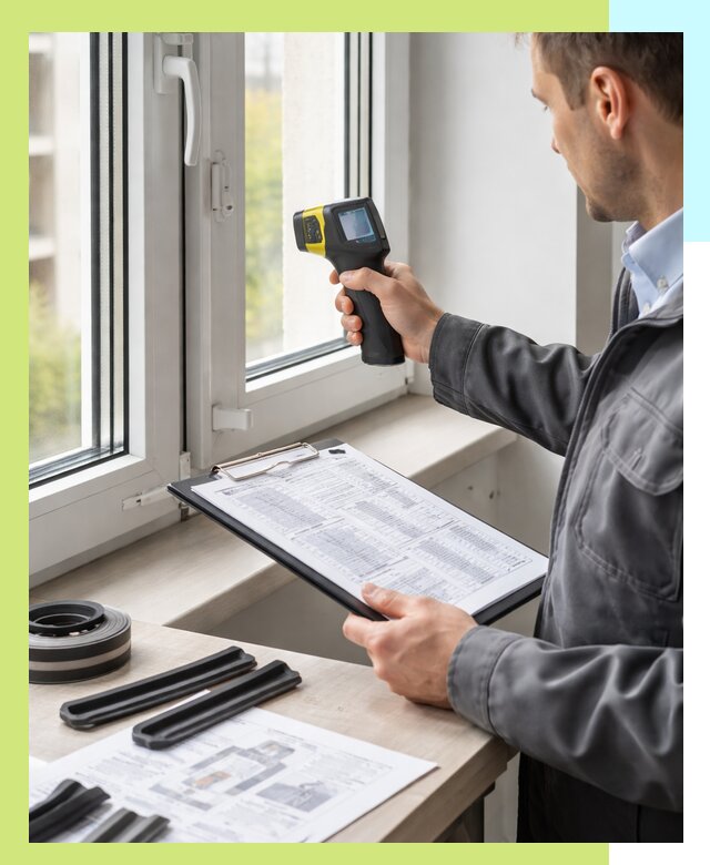 Сертификация окон в Сосногорске: испытания, сертификаты, декларации