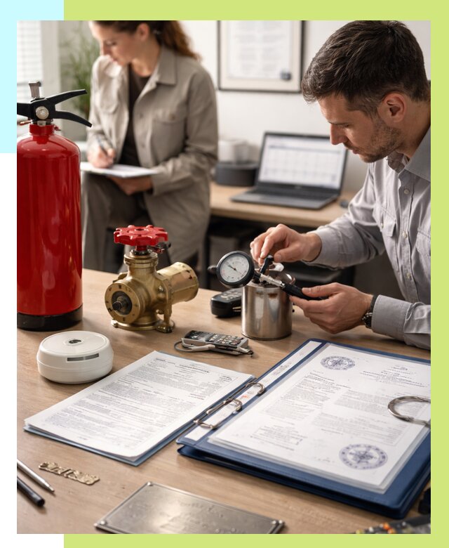 Сертификация пожарного оборудования в Сосногорске от 15474 р.|Алешин-Сно