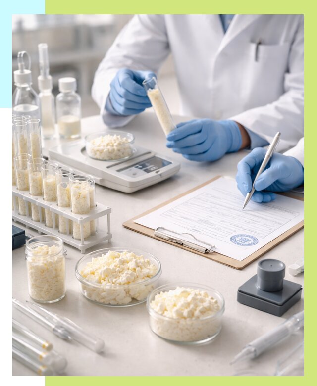 Сертификация творога в Сосногорске от 12379 р. под ключ | Алешин-Сно