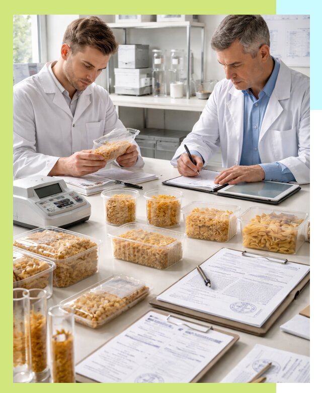 Сертификация макаронных изделий и технологической документации в Сосногорске