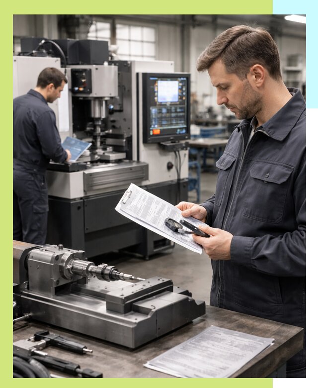 Сертификация станков: оформление документов и испытания в Сосногорске