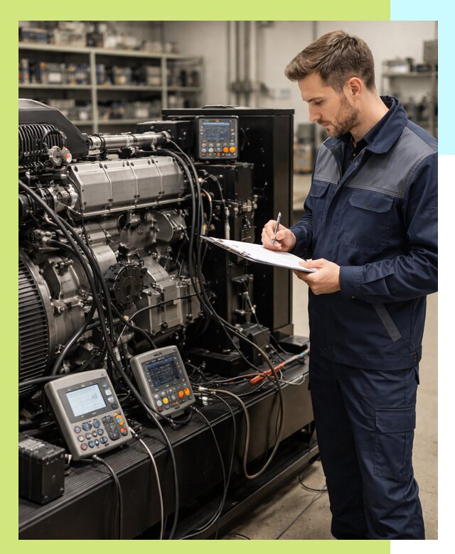 Сертификация дизельных генераторов и их оборудования в Сосногорске