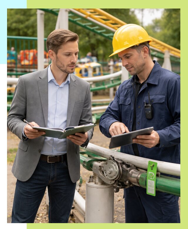 Сертификация аттракционов в Сосногорске от 46422 р. | Алешин-Сно