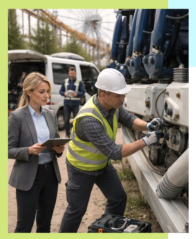 Сертификация аттракционов и проверка безопасности в Сосногорске