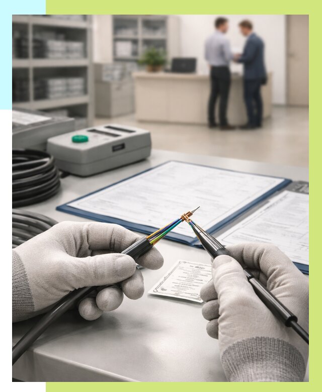 Сертификация провода в Сосногорске от 18569 р. в Алешин-Сно