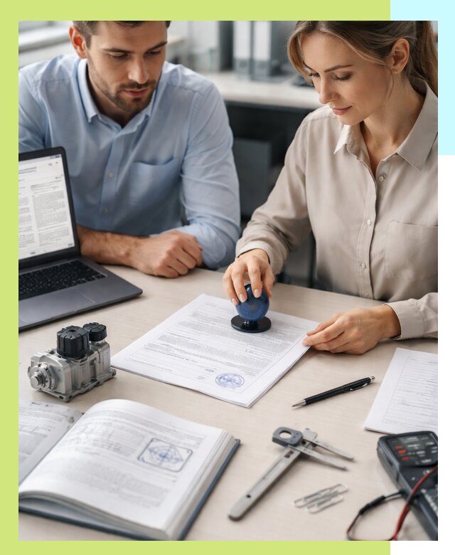 Выдача паспорта изделия и техническая экспертиза продукции в Сосногорске