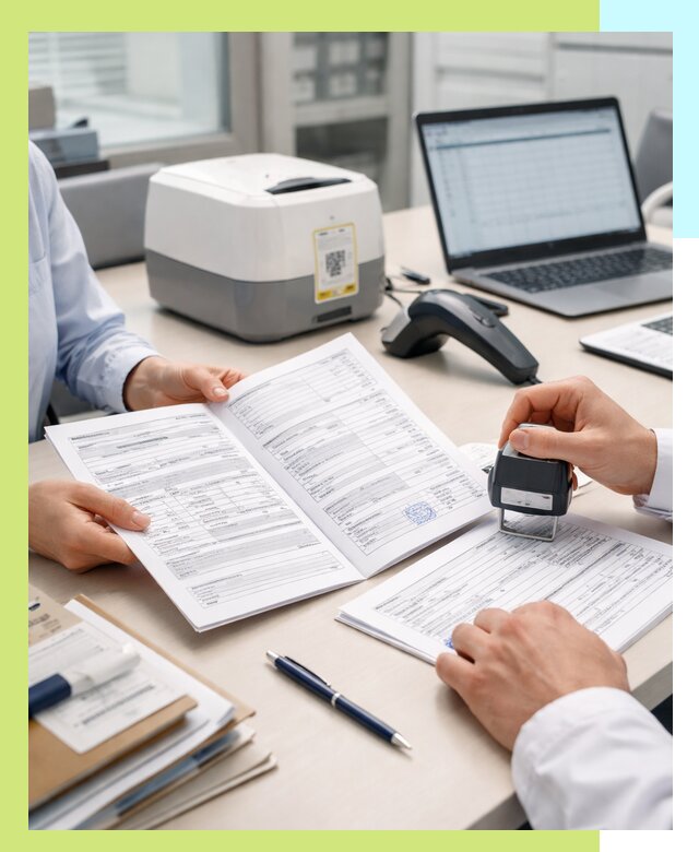 Оформление паспорта на товар и сопроводительных документов в Сосногорске