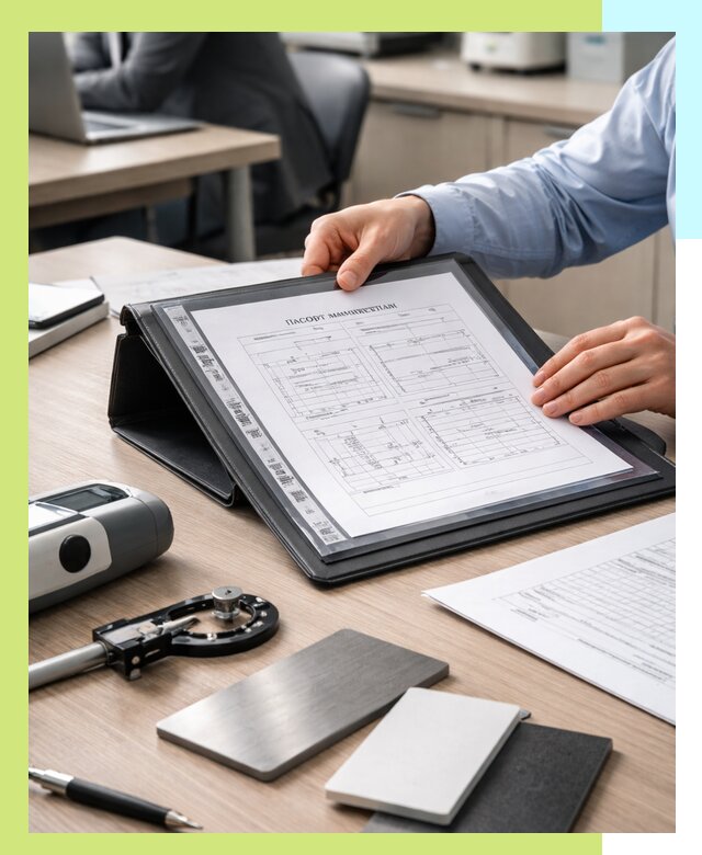 Оформление паспорта материала для продукции в Сосногорске