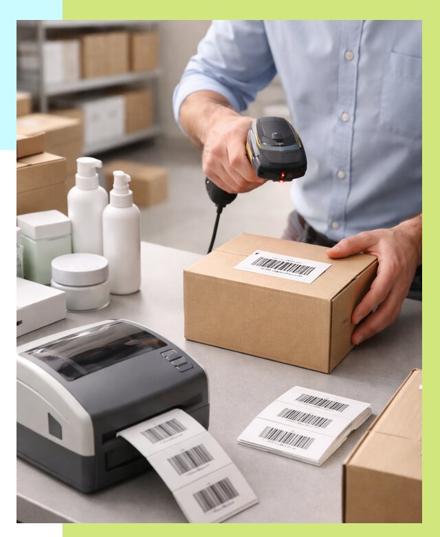 Штрихкодирование продукции в Сосногорске от 4642 р. | Алешин-Сно