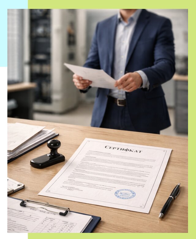 Сертификат на оборудование в Сосногорске от 15474 р. | Алешин-Сно