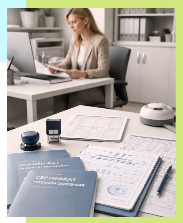 Сертификаты пожарной безопасности в Сосногорске от 15474 р. | Алешин-Сно