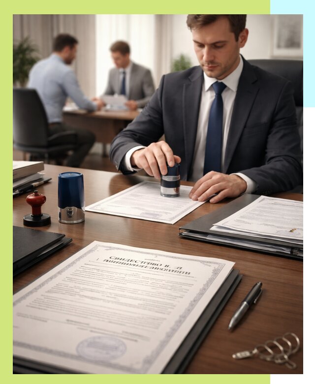 Оформление свидетельства о государственной регистрации в Сосногорске