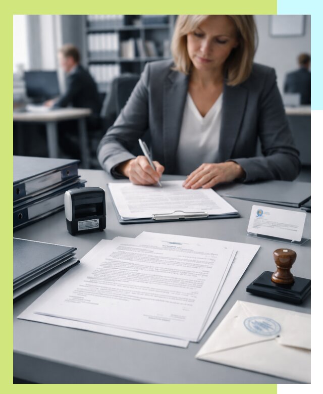 Оформление отказного письма для продукции и оборудования в Сосногорске