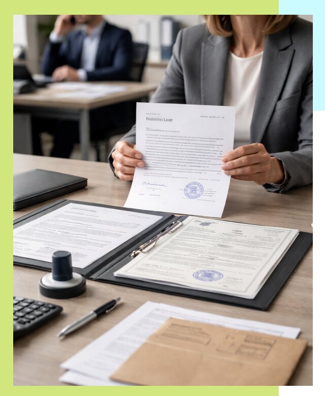 Оформление отказного письма для таможни в Сосногорске с сопровождением