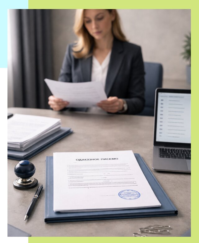 Отказное письмо для маркетплейсов в Сосногорске от 2579 р., Алешин-Сно