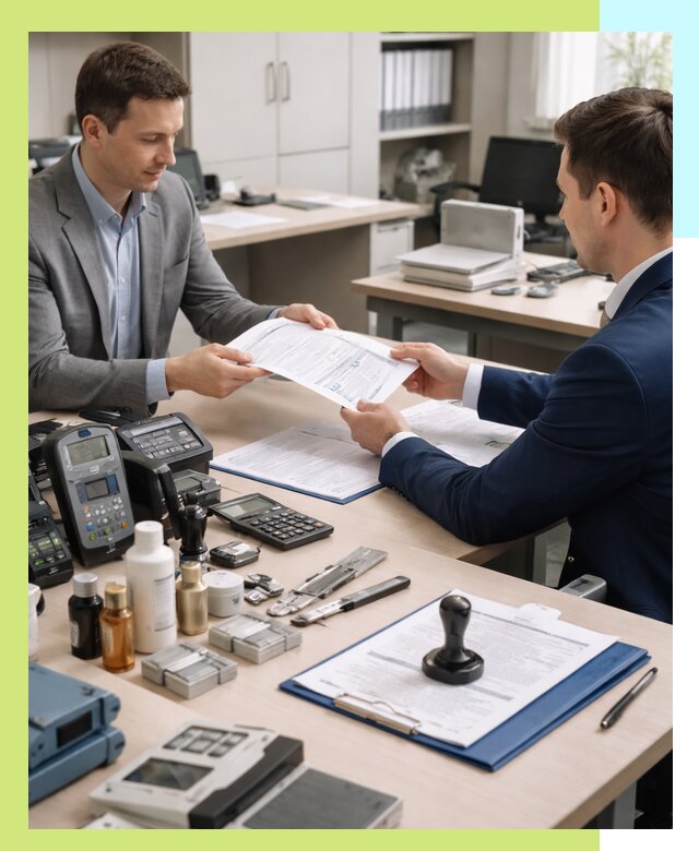 Оформление и получение заключения РЧЦ для оборудования в Сосногорске