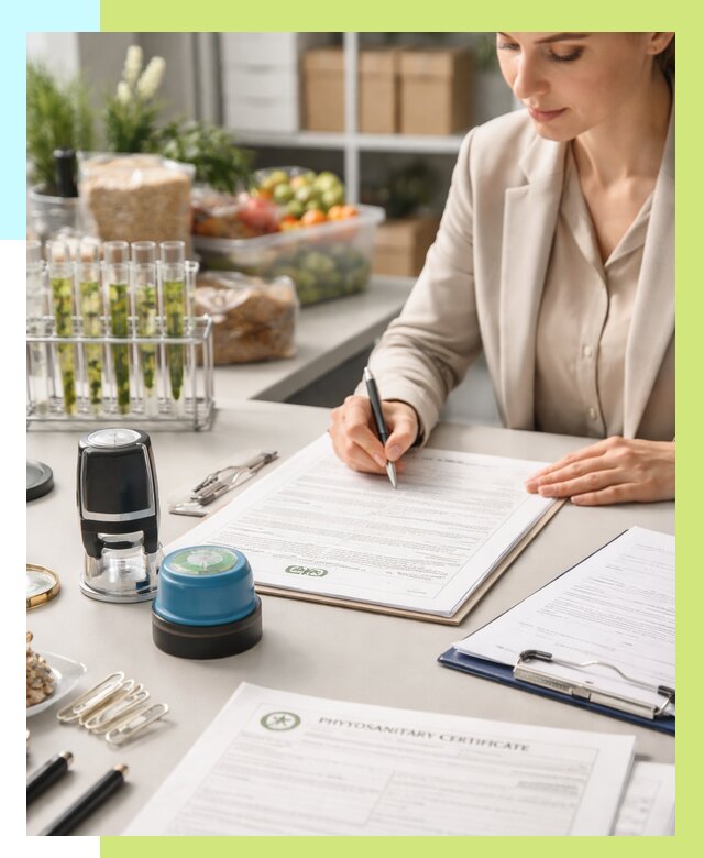 Фитосанитарный сертификат оформить в Сосногорске от 4642 р. | Алешин-Сно