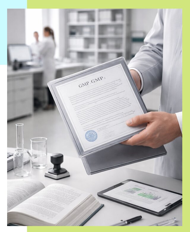 Сертификат GMP в Сосногорске под ключ от 87686 р. | Алешин-Сно