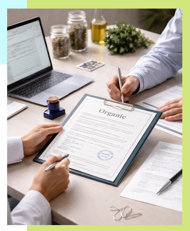 Оформление сертификат органик в Сосногорске от 30948 р. | Алешин-Сно