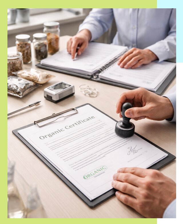 Получение органик сертификата для продукции в Сосногорске