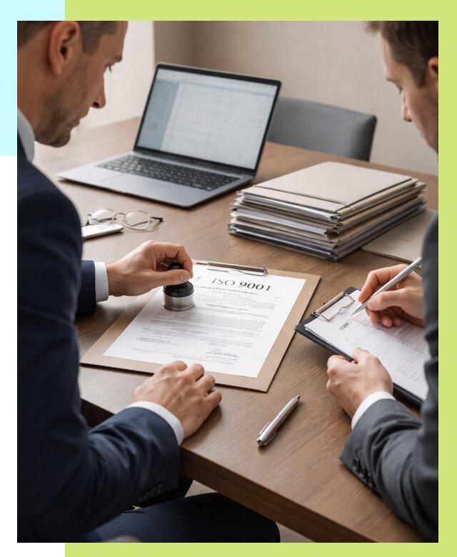 Сертификат ISO 9001 в Сосногорске купить от 82528 р. | Алешин-Сно