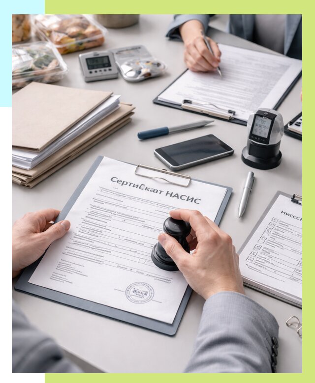 Сертификат HACCP в Сосногорске под ключ от 18569 р. срочно Алешин-Сно