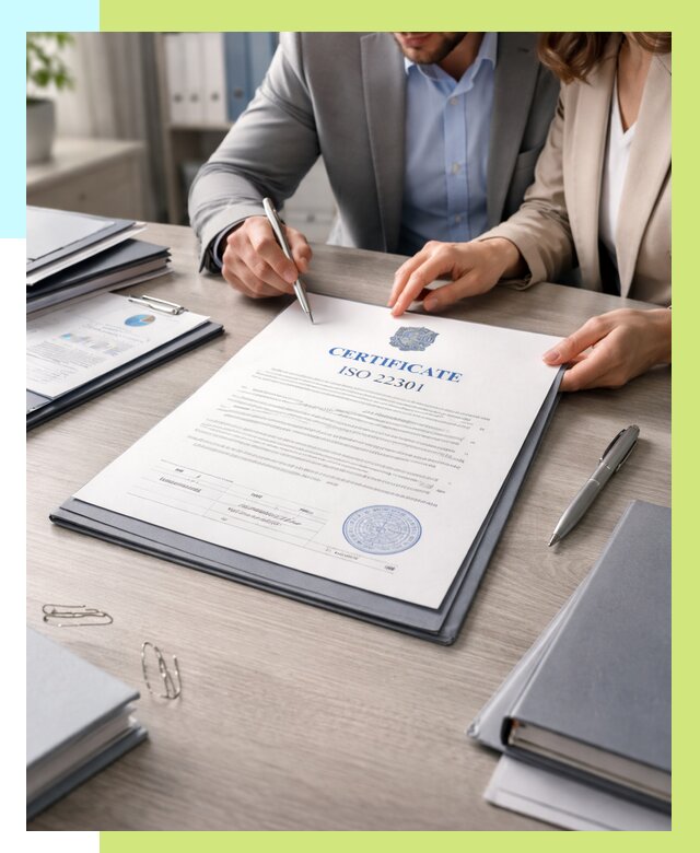 Сертификат ISO 22301 в Сосногорске от 46422 р. | Алешин-Сно срочно