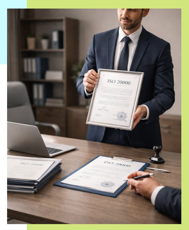 Сертификат ISO 20000 в Сосногорске под ключ от 123792 р., Алешин-Сно